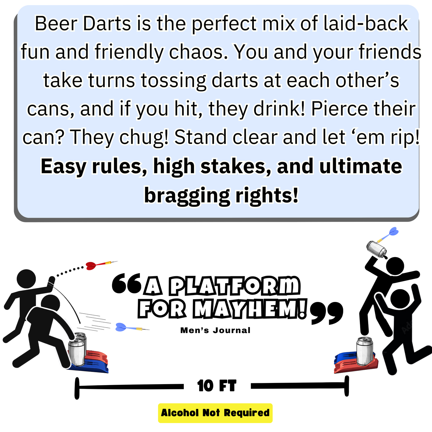 Beer Darts Party Game